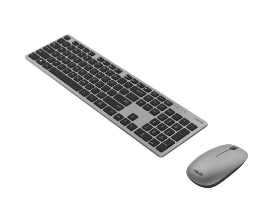 Asus W5000 Keyboard and Mouse Set Wireless US Gray