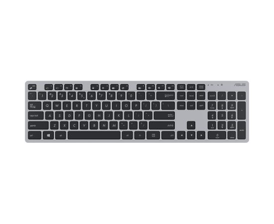 Asus W5000 Keyboard and Mouse Set Wireless US Gray