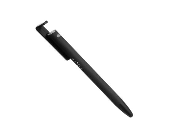 Fixed Pen With Stylus and Stand 3 in 1 Pencil Stylus for capacitive displays; Stand for phones and tablets Black
