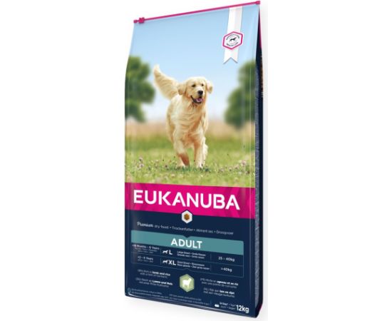 Dog food Eukanuba Large Breed Lamb Rice 12 kg