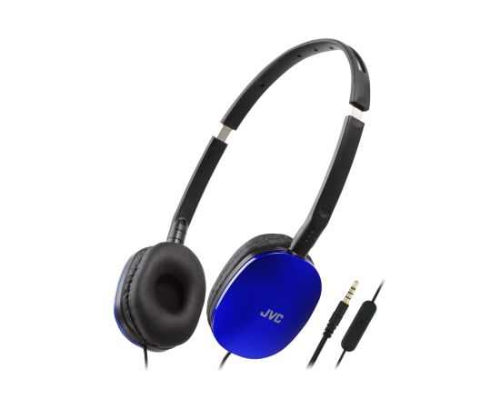 JVC HA-S160M-AU headphones/headset Wired Head-band Calls/Music Blue