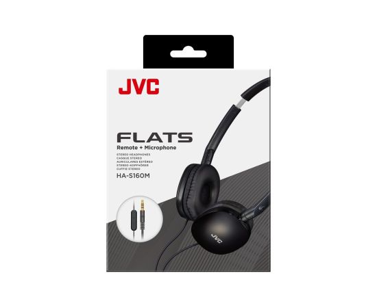 JVC HA-S160M Headset Wired Head-band Calls/Music Black