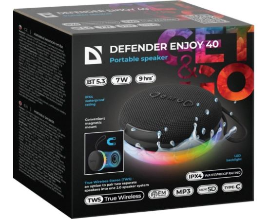 BLUETOOTH SPEAKER DEFENDER ENJOY 40 7W