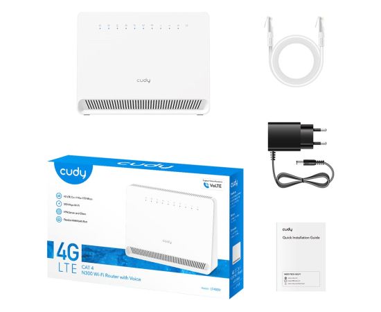 Router CUDY LT400V Wi-Fi 4G N300 z głosem