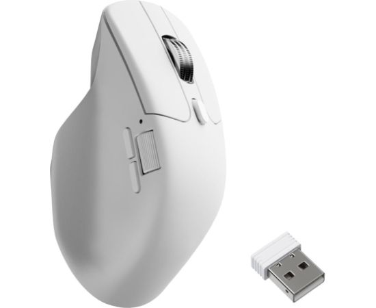 KEYCHRON M6 (1000Hz) White  Wireless Mouse / M6-A3
