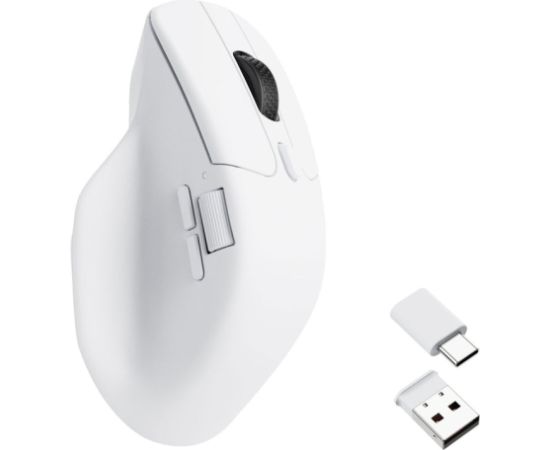 KEYCHRON M6 (1000Hz) White  Wireless Mouse / M6-A3