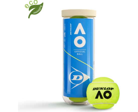 Tennis balls DUNLOP AUSTRALIAN OPEN OPEN 3PET ITF