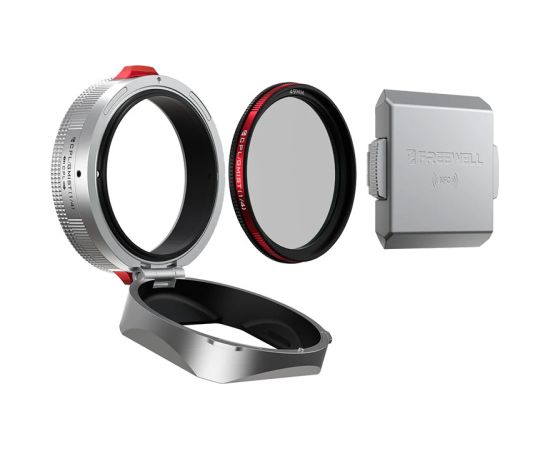 Freewell sunshield for Fuji GFX 100RF (silver)