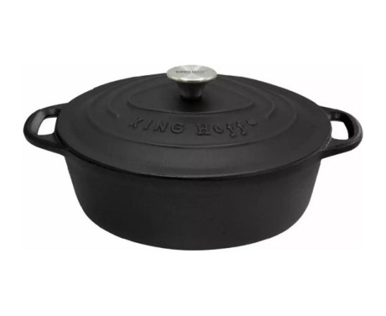 Cepšanas panna 6.2l, melns čuguns KingHoff, KH 1531
