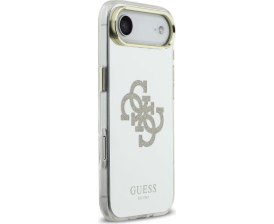 Guess PC/TPU Mirror 4G Glitter Logo MagSafe Case Чехол для Apple iPhone 17 Air