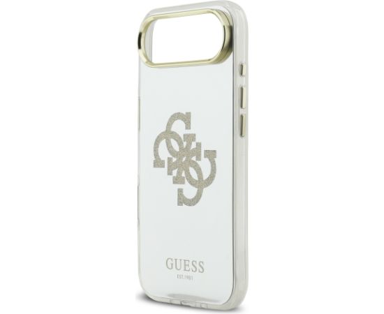 Guess PC/TPU Mirror 4G Glitter Logo MagSafe Case Чехол для Apple iPhone 17 Air