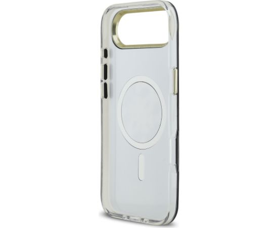 Guess PC/TPU Mirror 4G Glitter Logo MagSafe Case Чехол для Apple iPhone 17 Air