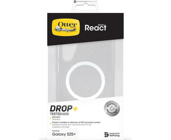 Samsung Otterbox React Magnet Case Aizsargapvalks priekš Samsung Galaxy S25 Plus
