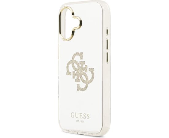 Guess PC/TPU Mirror 4G Glitter Logo MagSafe Case Чехол для Apple iPhone 17