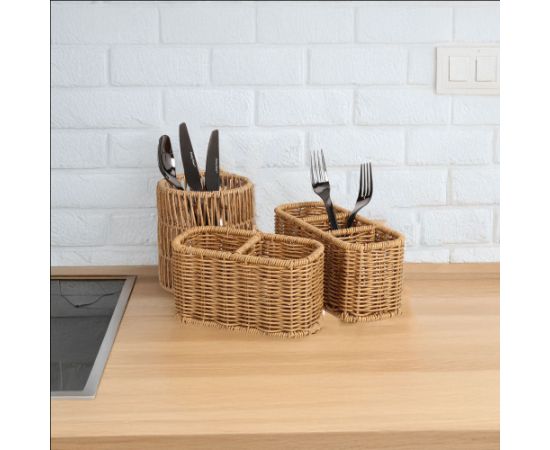 Basket BASILE D12,5xH14cm, natural