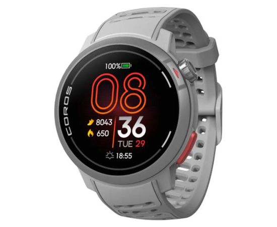 COROS PACE Pro GPS sporta pulkstenis, Pelēks