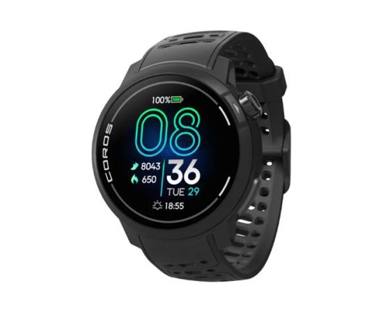 COROS PACE Pro спортивные часы с GPS, Чёрные