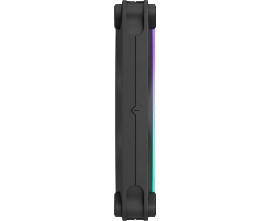 Fractal Design Fractal D. Momentum 14 RGB 3-pack Black (black, 140 mm)