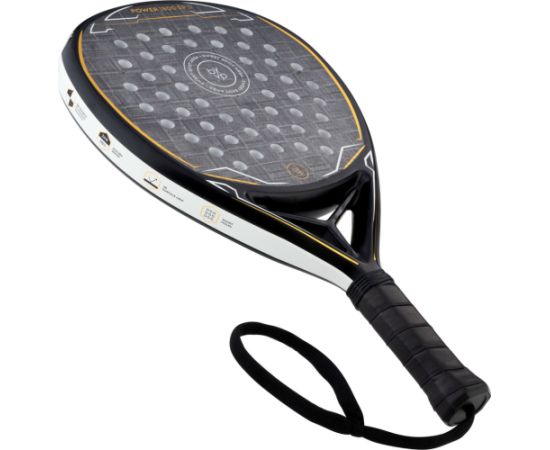 BYVP Padel Racket POWER 1800 II Black/White/Gold
