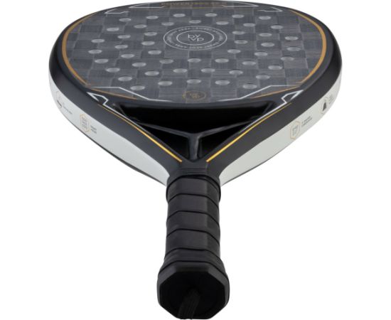 BYVP Padel Racket POWER 1800 II Black/White/Gold