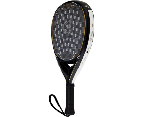 BYVP Padel Racket POWER 1800 II Black/White/Gold