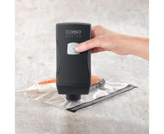 Caso Professional Hand Vacuum Sealer with Accessories Vacu OneTouch Pro Set Power 20 W Black