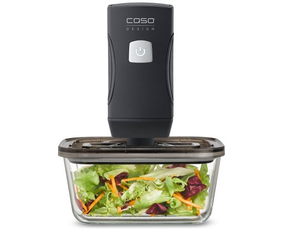 Caso Professional Hand Vacuum Sealer with Accessories Vacu OneTouch Pro Set Power 20 W Black