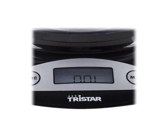 Tristar Kitchen scale KW-2430 Maximum weight (capacity) 2 kg Graduation 1 g Display type LCD Black