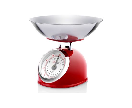 ETA Kitchen scale ETA577790030 Storio Maximum weight (capacity) 5 kg Graduation 25 g Red