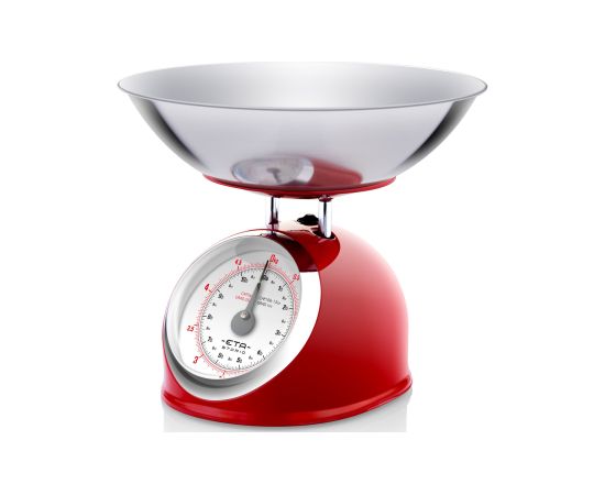 ETA Kitchen scale ETA577790030 Storio Maximum weight (capacity) 5 kg Graduation 25 g Red