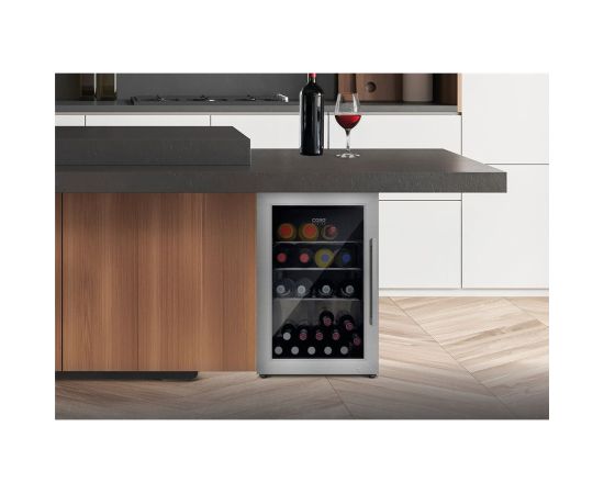 Caso Barbecue Cooler S-L Energy efficiency class A Free standing Stainless steel
