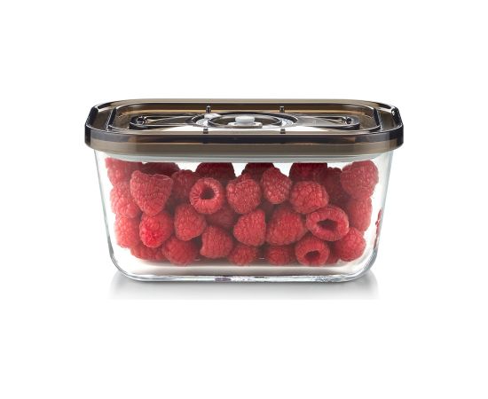 Caso Glass Vacuum Container with Plastic Lid VacuBoxx Eco M Transparent