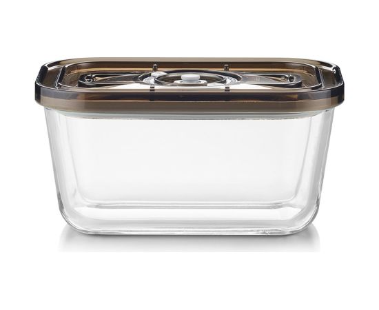 Caso Glass Vacuum Container with Plastic Lid VacuBoxx Eco M Transparent