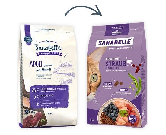 BOSCH Sanabelle Adult Poultry struś 2kg