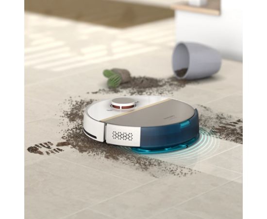 PHILIPS XU7100/02 HomeRun 7000. sērijas putekļsūcējs robots ar mazgāšanas funkciju, balts