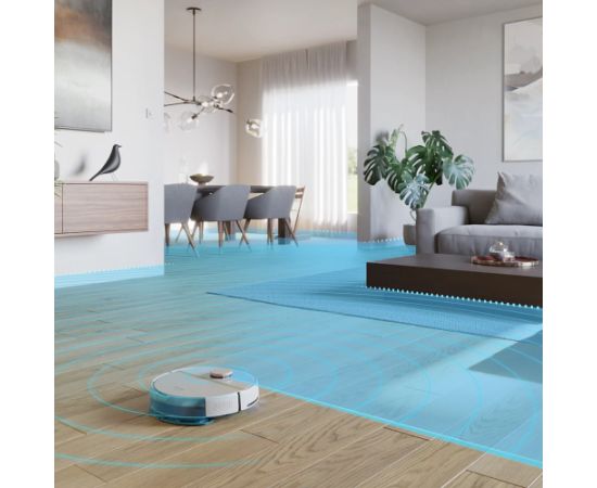 PHILIPS XU7100/02 HomeRun 7000. sērijas putekļsūcējs robots ar mazgāšanas funkciju, balts