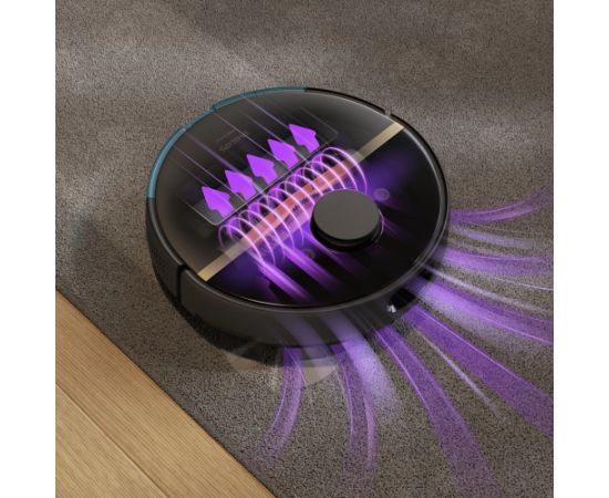 PHILIPS XU7100/01 HomeRun 7000. sērijas putekļsūcējs robots ar mazgāšanas funkciju, melns