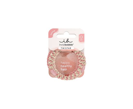 Invisibobble Twistar Blush Braids (3 pcs)
