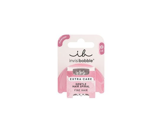 Invisibobble Extra Care Crystal Clear 3 pcs