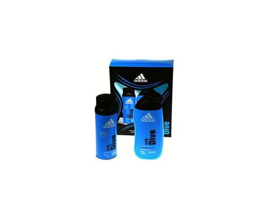 Adidas Ice Dive Gift Set Deospray 150 ml and shower gel Ice Dive 250 ml 150ml