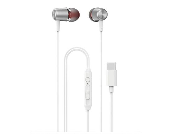 Dudao   Dudao X1PROT In-Ear Wired USB-C Headphones 1.2m - White