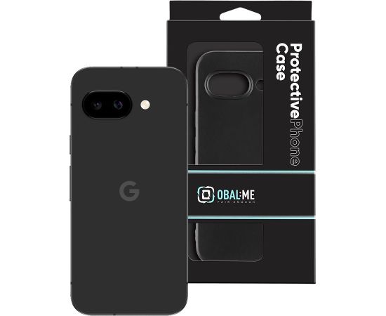 OBAL:ME Матовый TPU чехол для Google Pixel 9a черный Чехлы - альтернативные