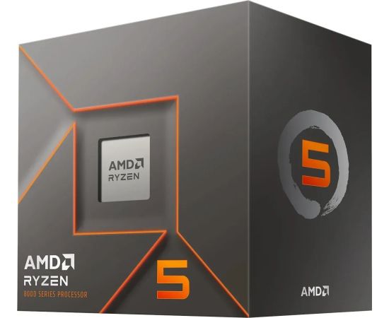 CPU Desktop AMD Ryzen5 6C/12T 8400F 4.2GHz 22MB 65W AM5 BOX with Wraith Stealth Cooler