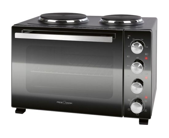Mini oven with 2 hot plates Proficook