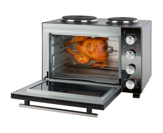 Mini oven with 2 hot plates Proficook
