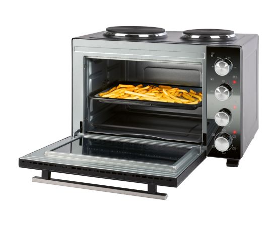 Mini oven with 2 hot plates Proficook