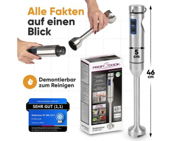 Stick Blender ProfiCook