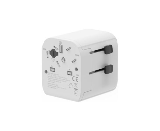 Adapteris Gembird Universal Travel Adapter 12W