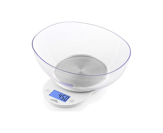 ETA Kitchen scale with a bowl ETA577090000 Mari Graduation 1 g Display type LCD White