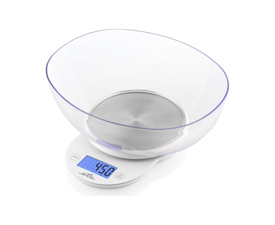 ETA Kitchen scale with a bowl ETA577090000 Mari Graduation 1 g Display type LCD White